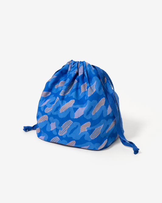 コーンフィールド ストリングポーチ - ブルー