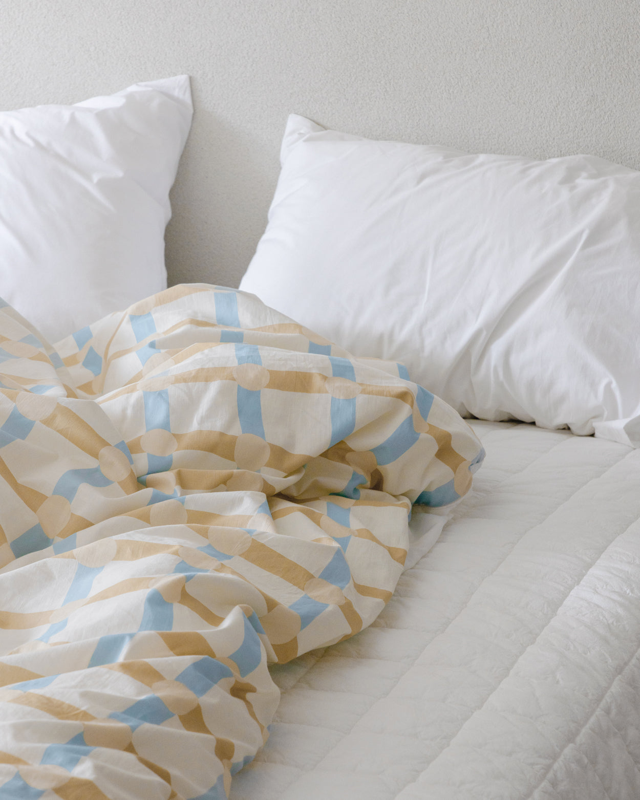 ホワイトコットンモダールスプレッド