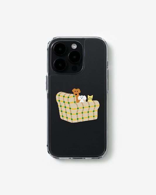 アームチェア 犬&猫用 クリアケース