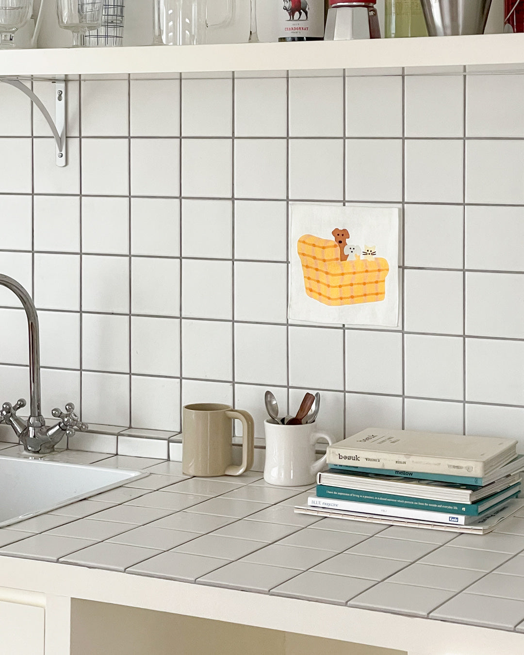 アームチェア 犬&猫用 小さな生地