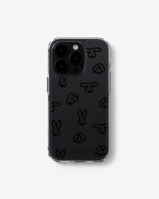 バニーバニー - ブラッククリアケース