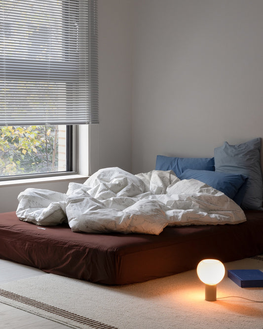 チョコブラウンフィットシーツ