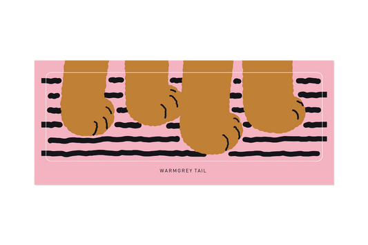 PAW - ピンクのステッカー