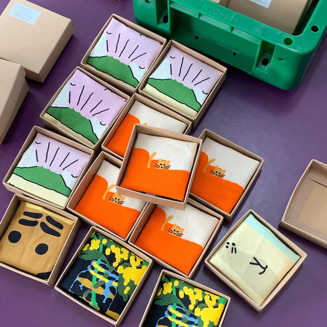 火山観察ミニファブリック