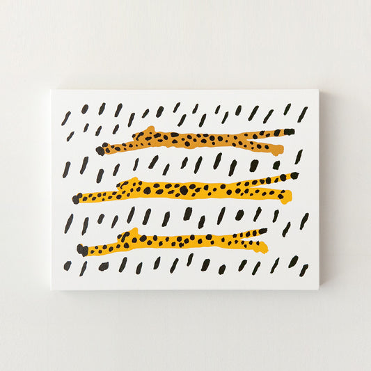 走れチーター!走れ!キャンバス