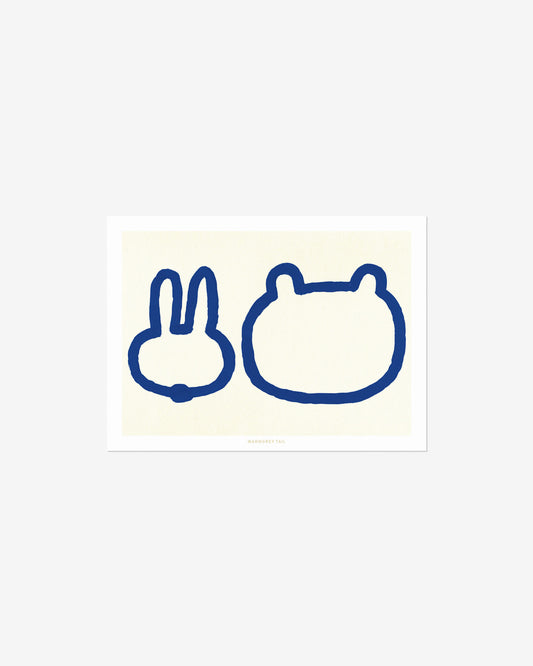 小さいポストカードと大きいポストカード