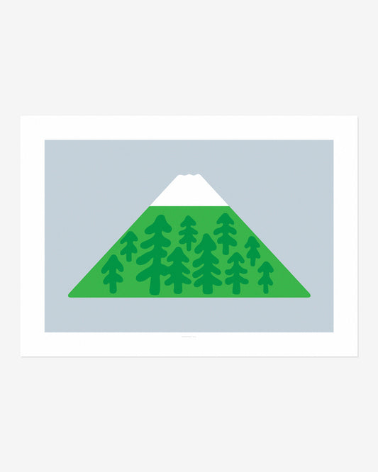 スノーピーク - ブルーポスター