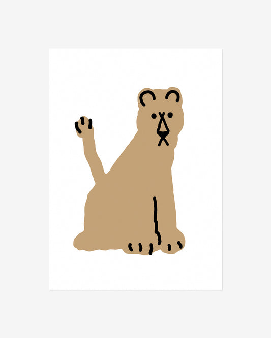 ライオンズホワイトポスター