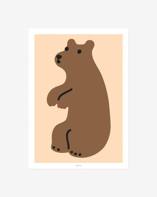 ハギーベア ブラウンポスター