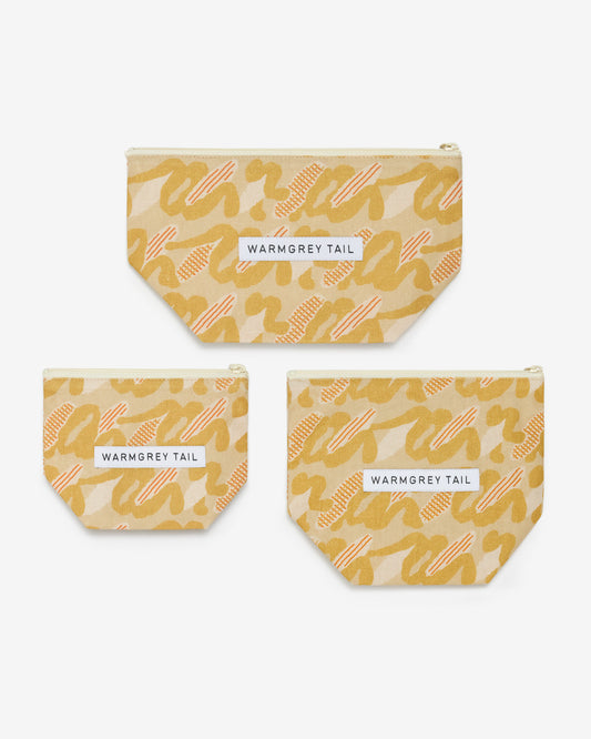 コーンフィールド スタンディングポーチ - ベージュ (3サイズ)