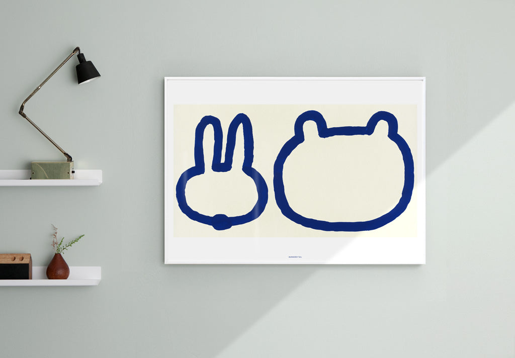 小さいポスターと大きいポスター