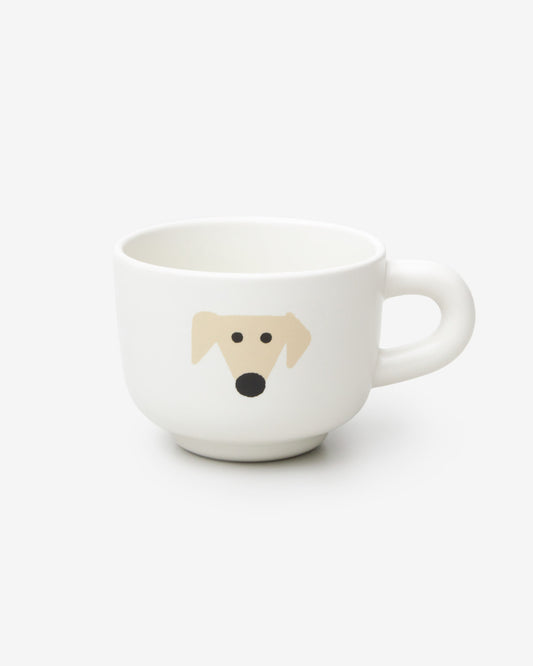 チューブミルクカップ - 三角形の犬