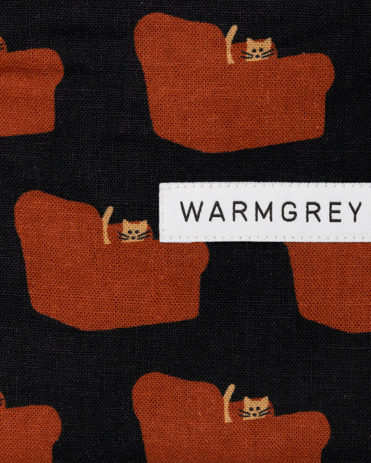 アームチェア スタンディングポーチ - レッドオンブラック (3サイズ)