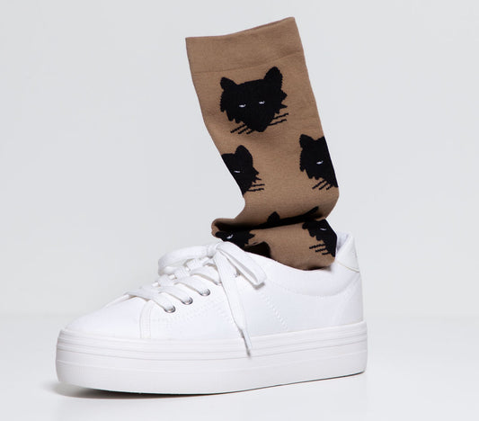 ウルフソックス - ベージュ