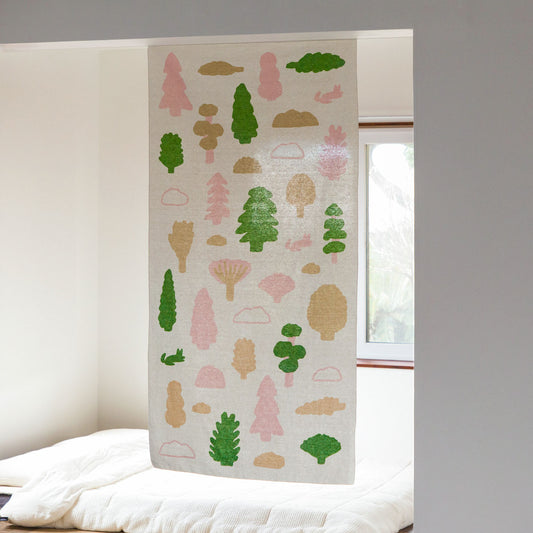 四季のドアカーテン