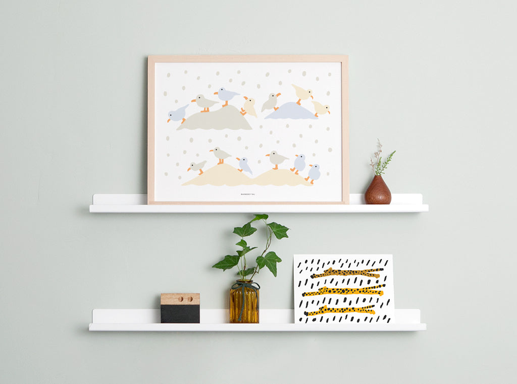 カモメ着陸ポスター