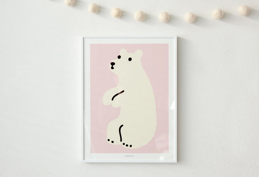 ハギーベア ピンクポスター