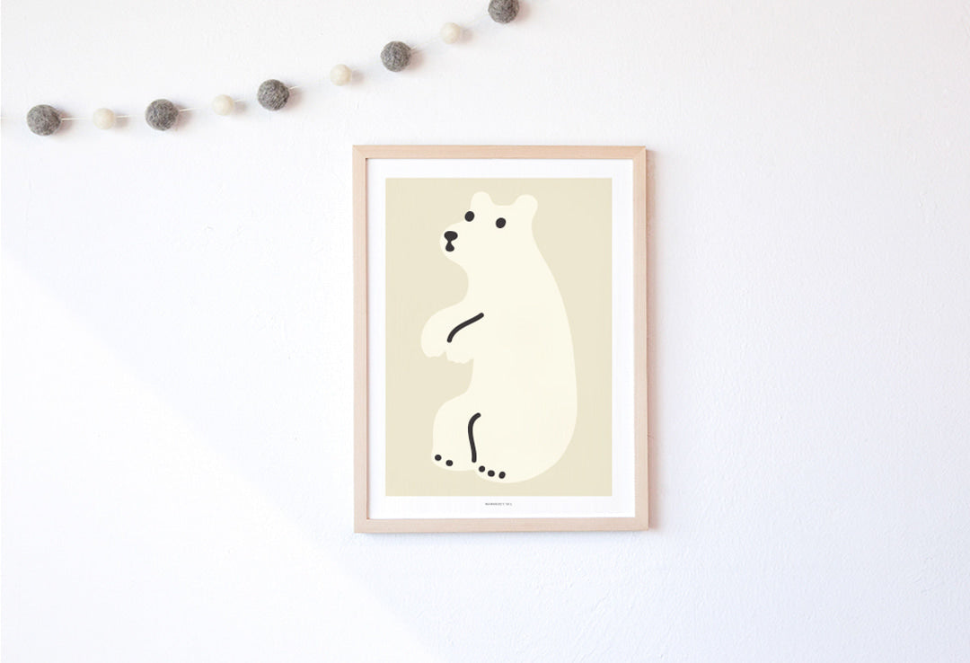 ハギーベアクリームポスター