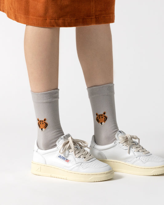 ミートタイガーソックス - グレー