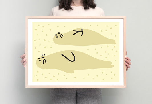 シールフレンズサンドポスター