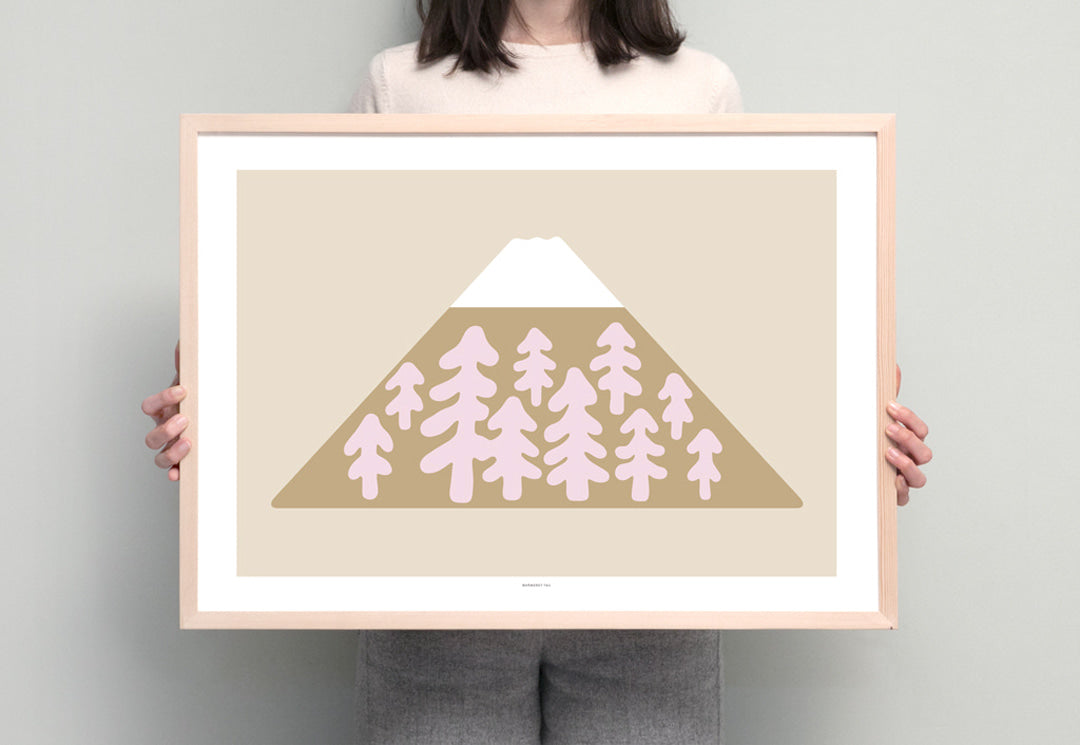 スノーピーク - ブラウンポスター