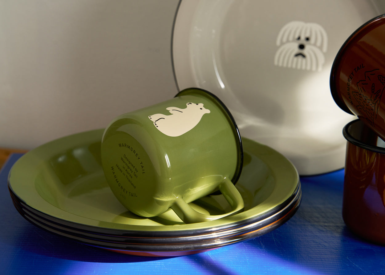 ハギーベア オリーブ マグカップ