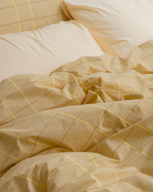 タイルサンドイエロー掛け布団