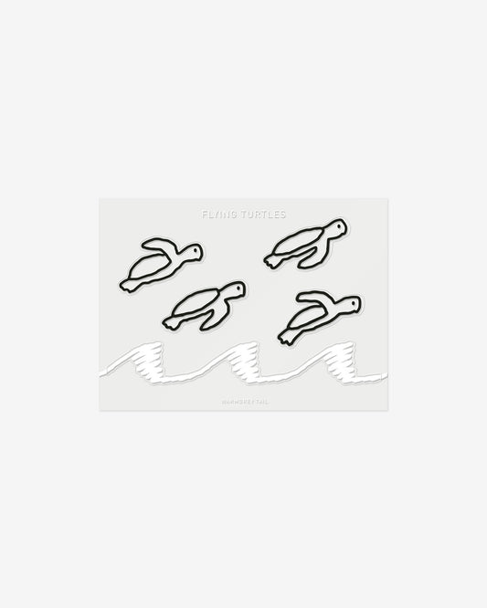 フライングタートルズステッカー