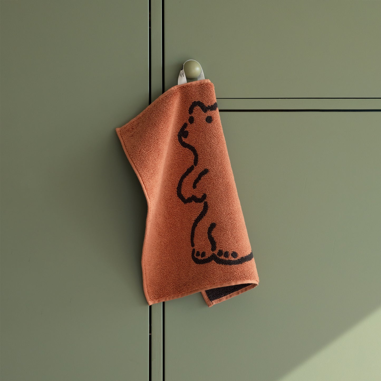 ハギーベア ハンドタオル - レンガ