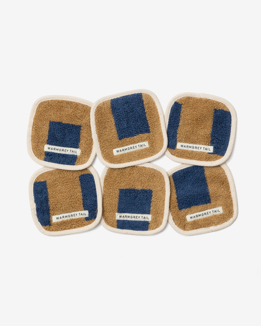 [WGT限定] ビルディングタオルコースター - ミッドナイト