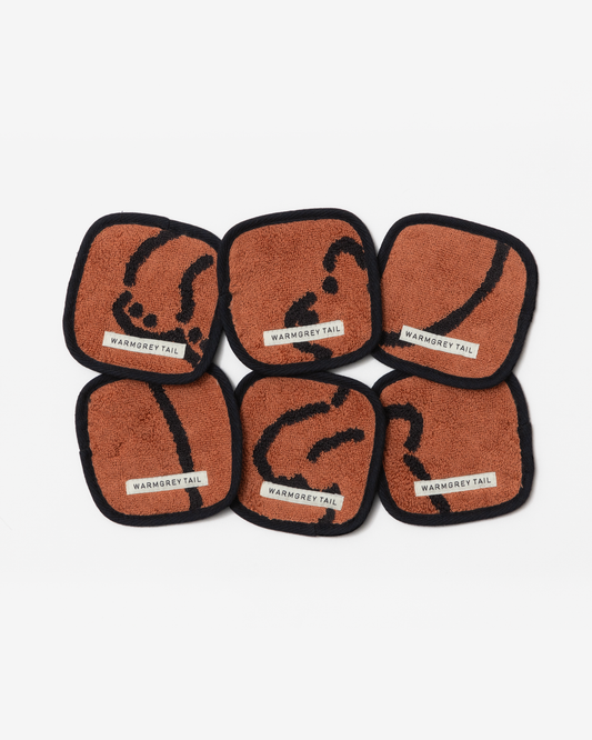 [WGT限定] ハギーベア タオルコースター - レンガ
