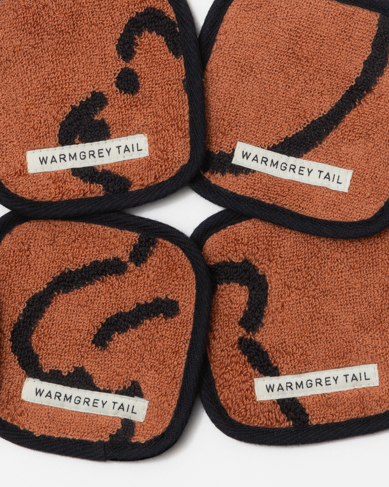 [WGT限定] ハギーベア タオルコースター - レンガ