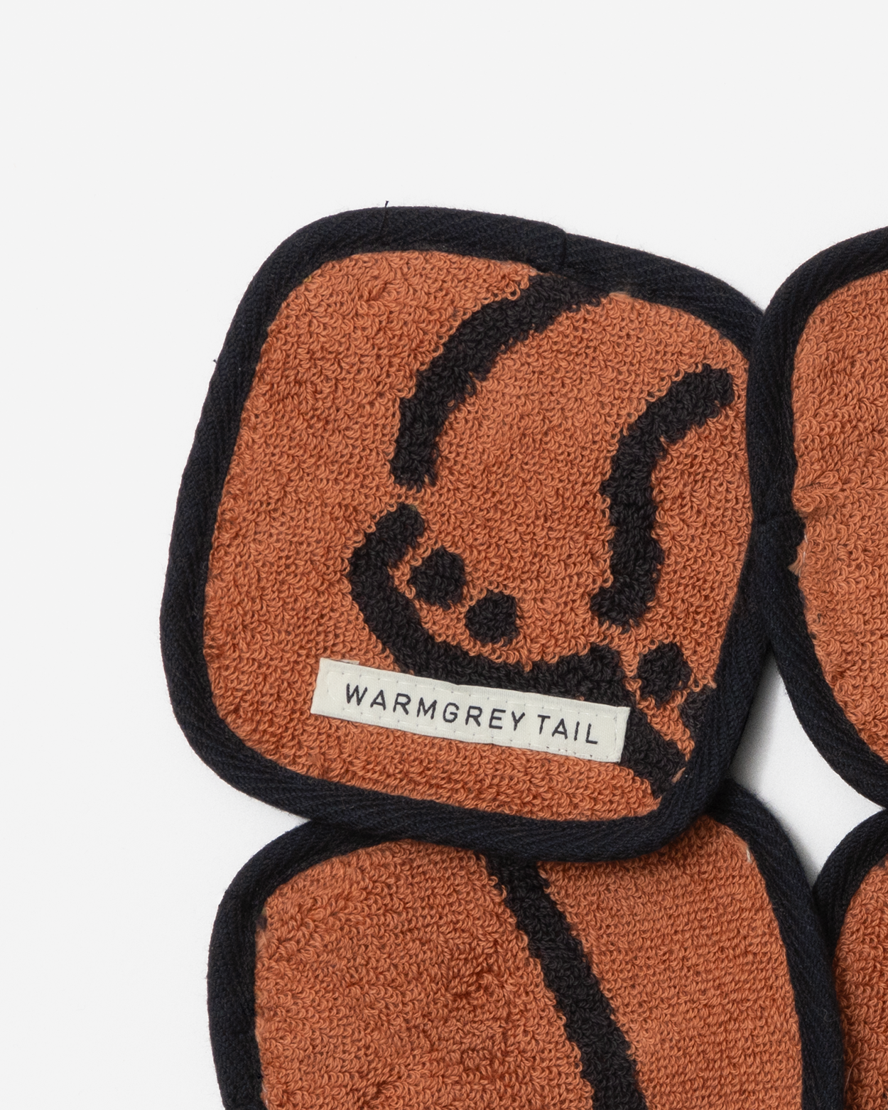 [WGT限定] ハギーベア タオルコースター - レンガ