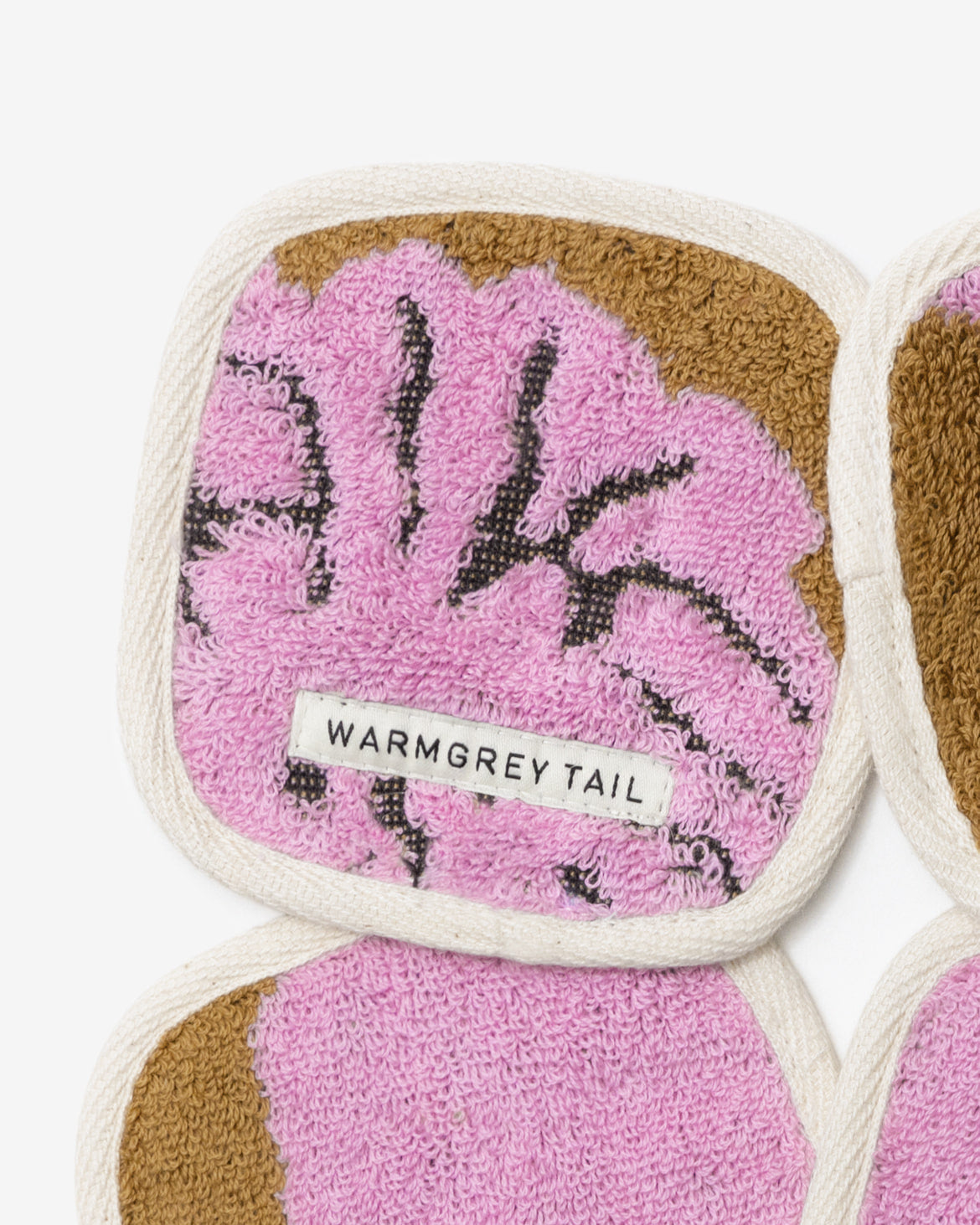 [WGT限定] ライオン タオルコースター - コーラル