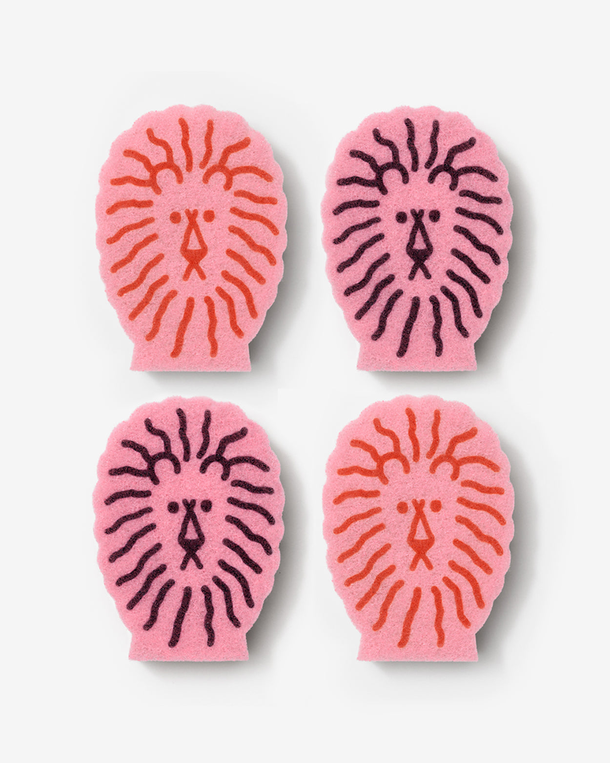 ライオン ディッシュスポンジ 4Pセット