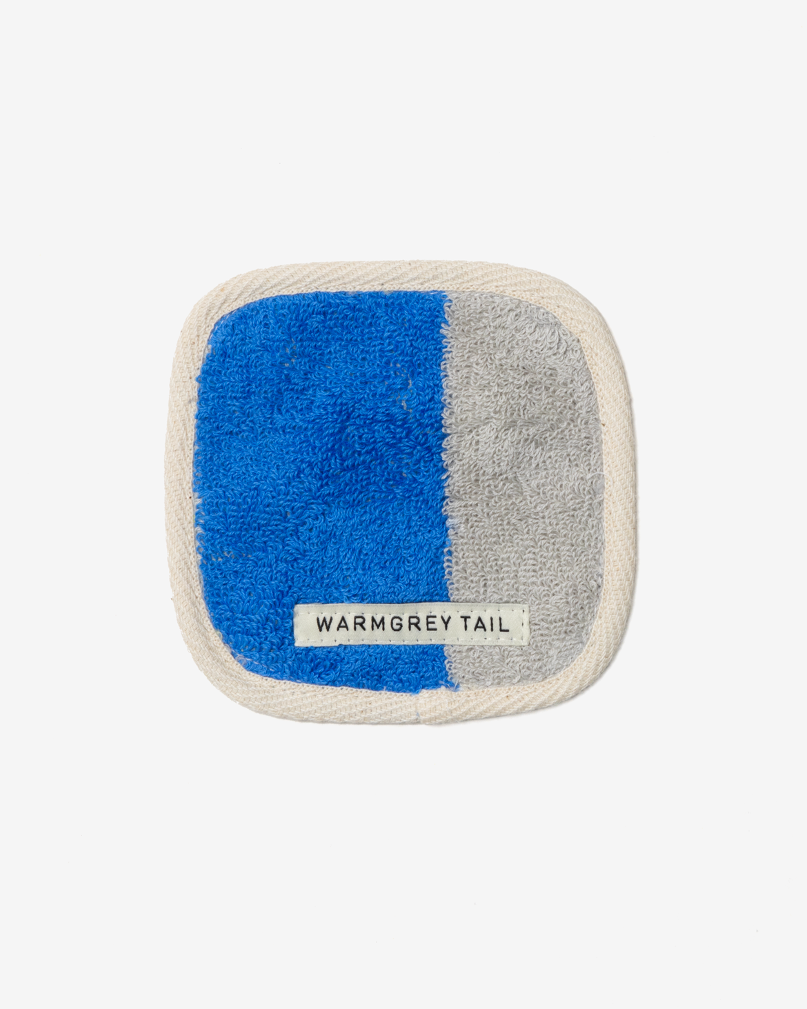 【WGT限定】チェック タオルコースター - カーキブルー