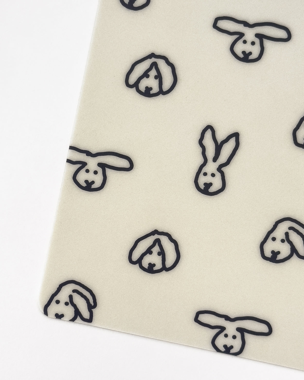 バニーバニーマウスパッド - アイボリー