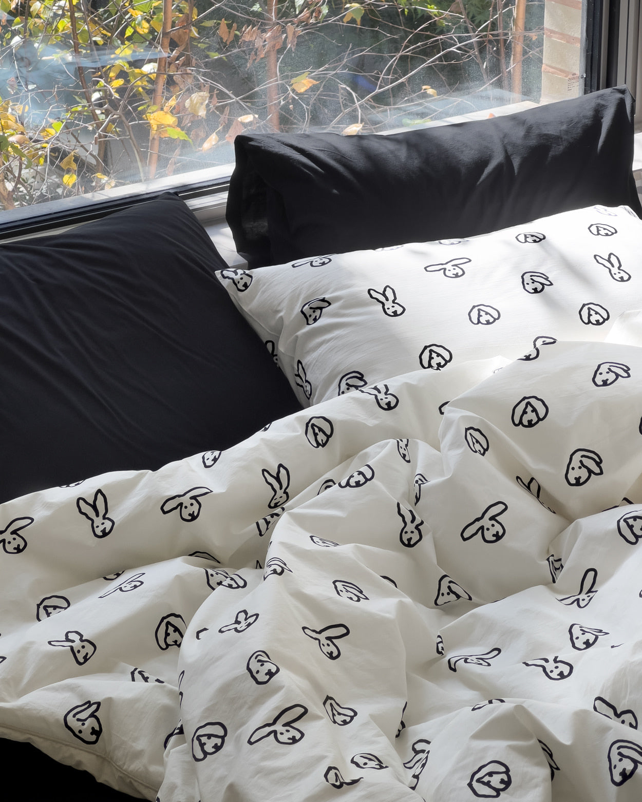 ブラックピローケース（2サイズ）