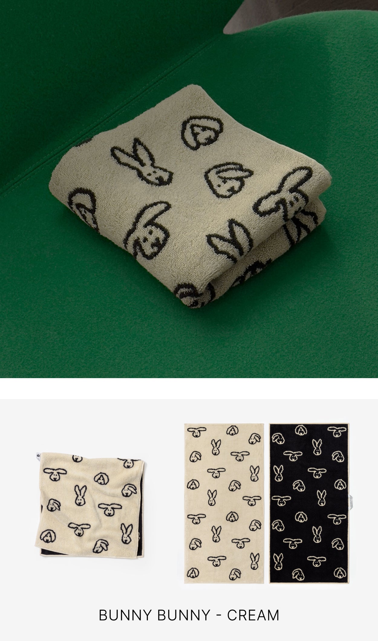 RELIEF SOAP + FACE TOWEL + TERRY POUCH GIFT SET