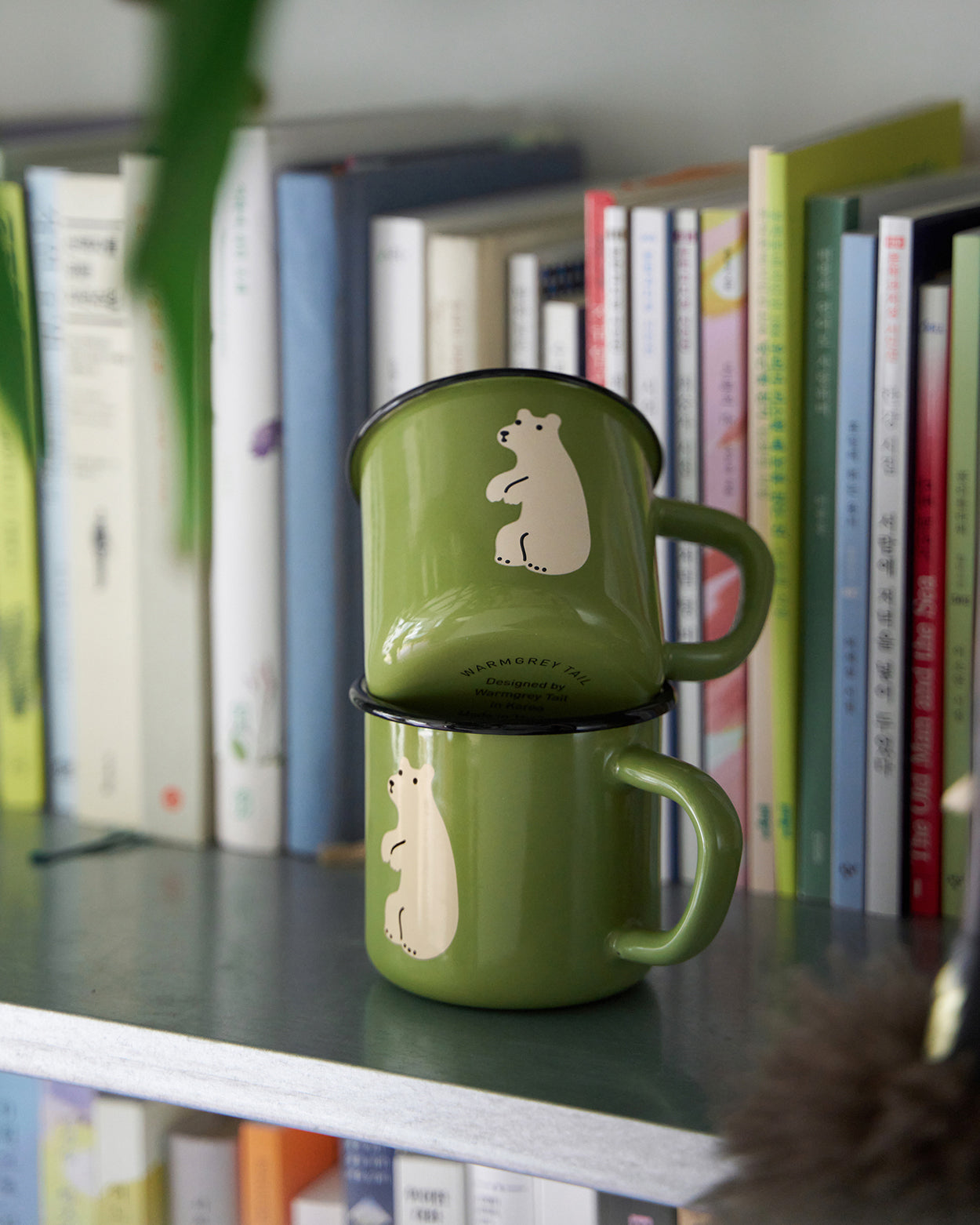 ハギーベア オリーブ マグカップ