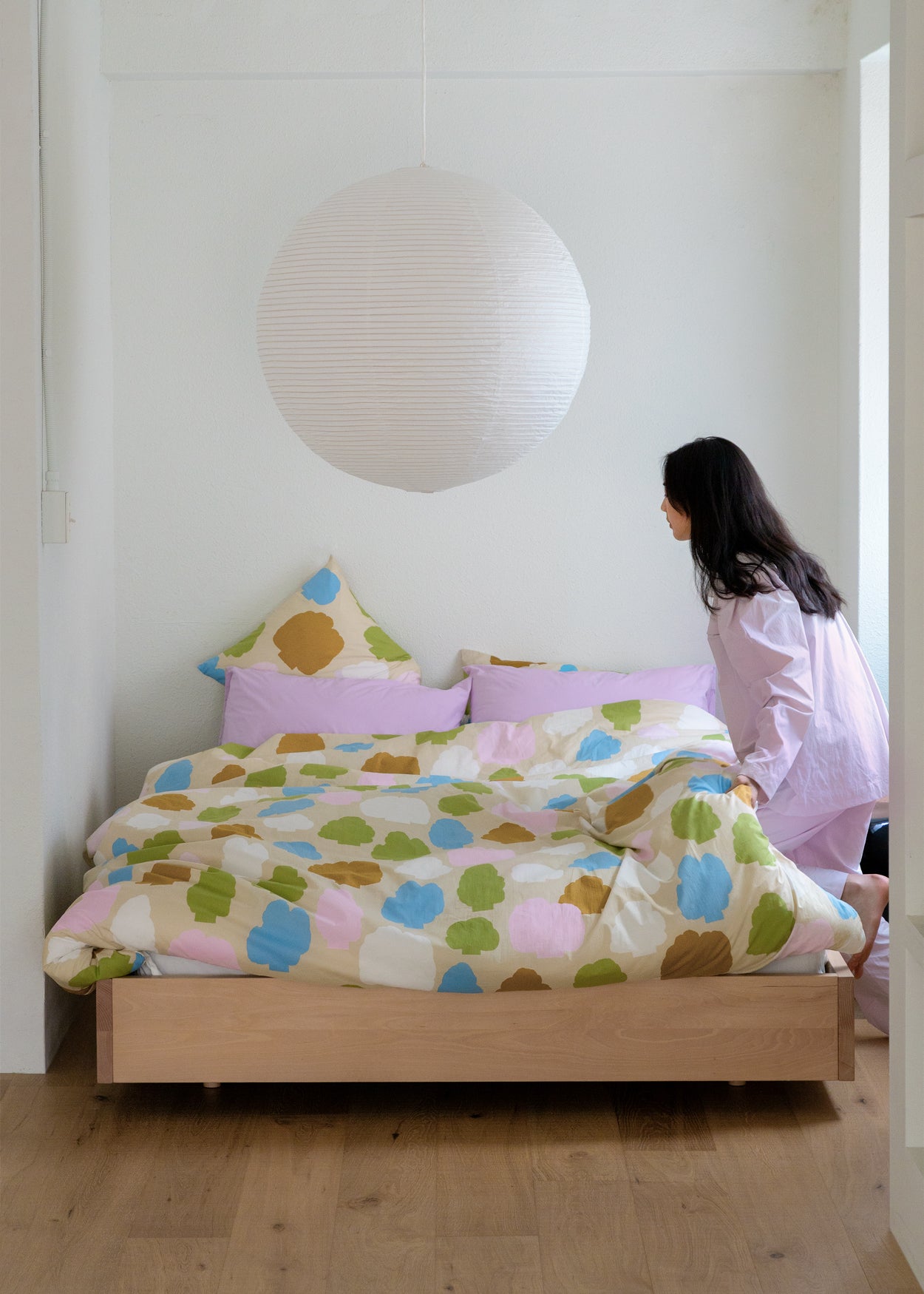 ラベンダー ピローケース (2サイズ)