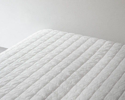 ホワイトコットンモダールスプレッド