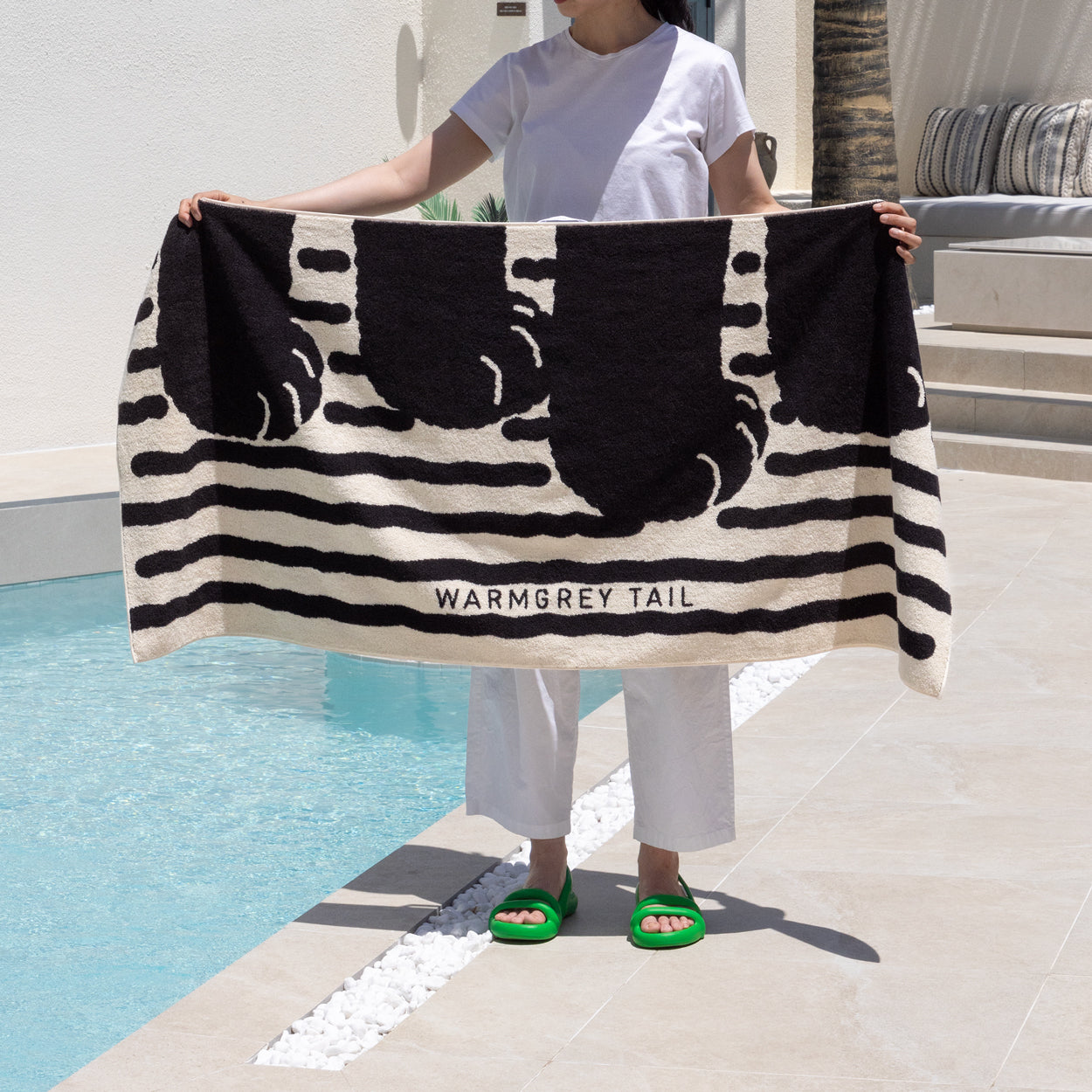 [ビーチ＆バス] パウビッグタオル