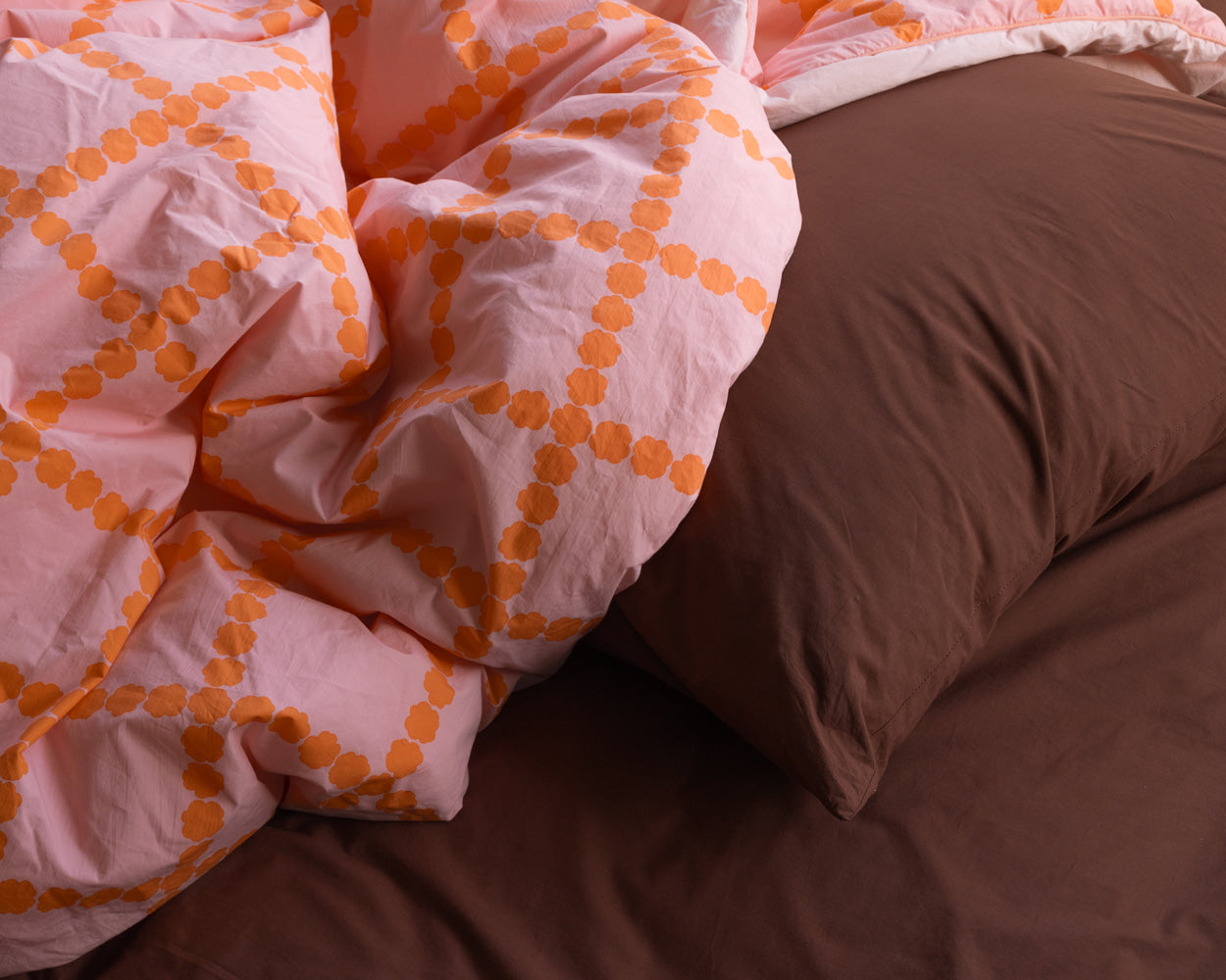 チョコブラウン ピローケース（2サイズ）