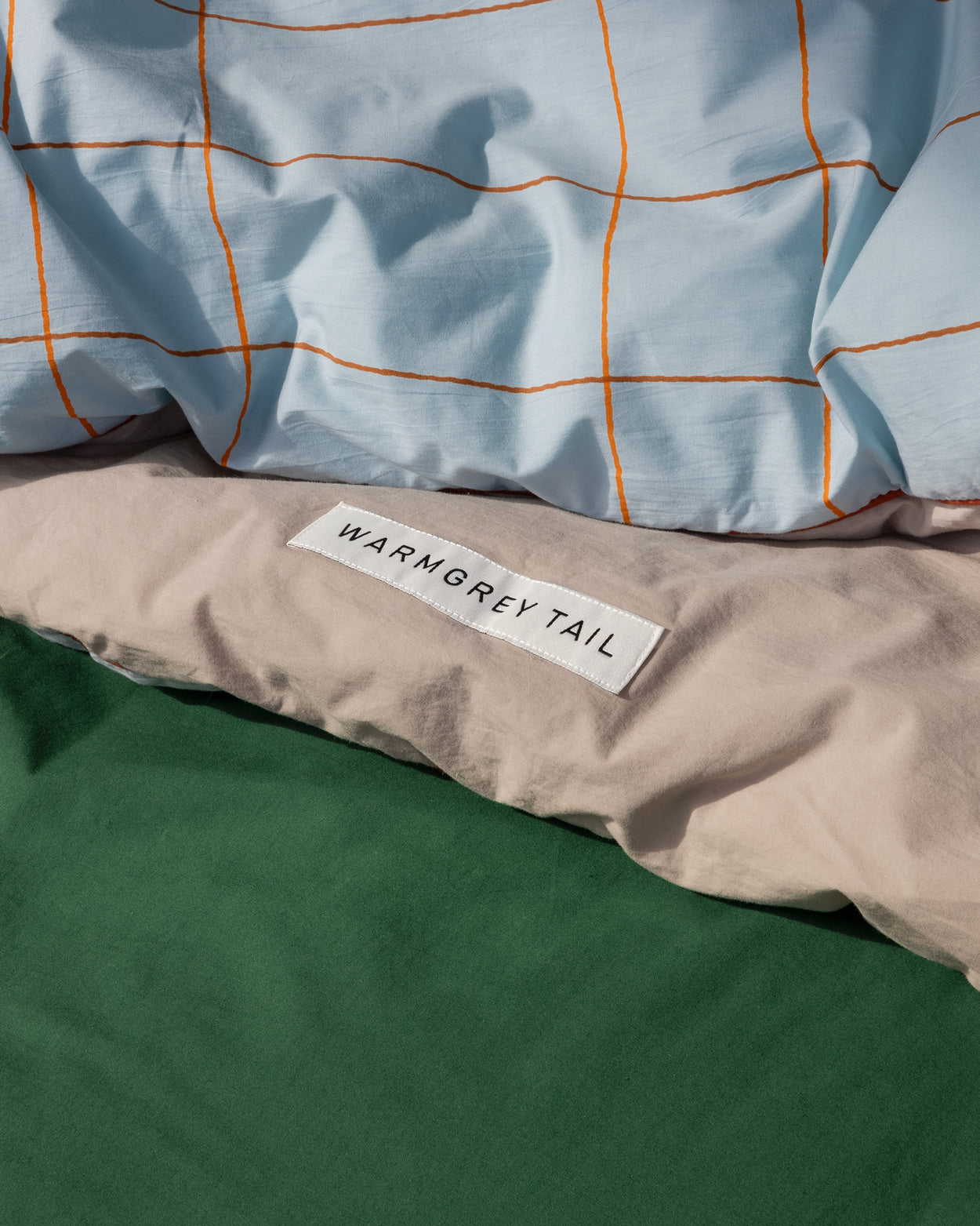 フォレストグリーンのフィットシーツ