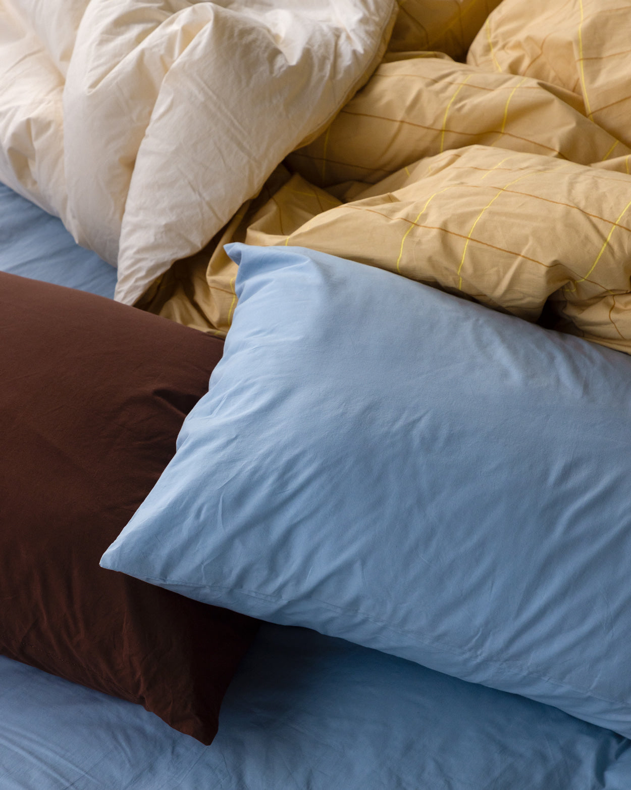 チョコブラウン ピローケース（2サイズ）