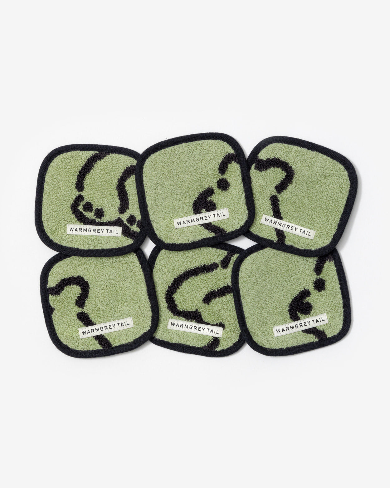 [WGT限定] ハギーベア タオルコースター - オリーブ