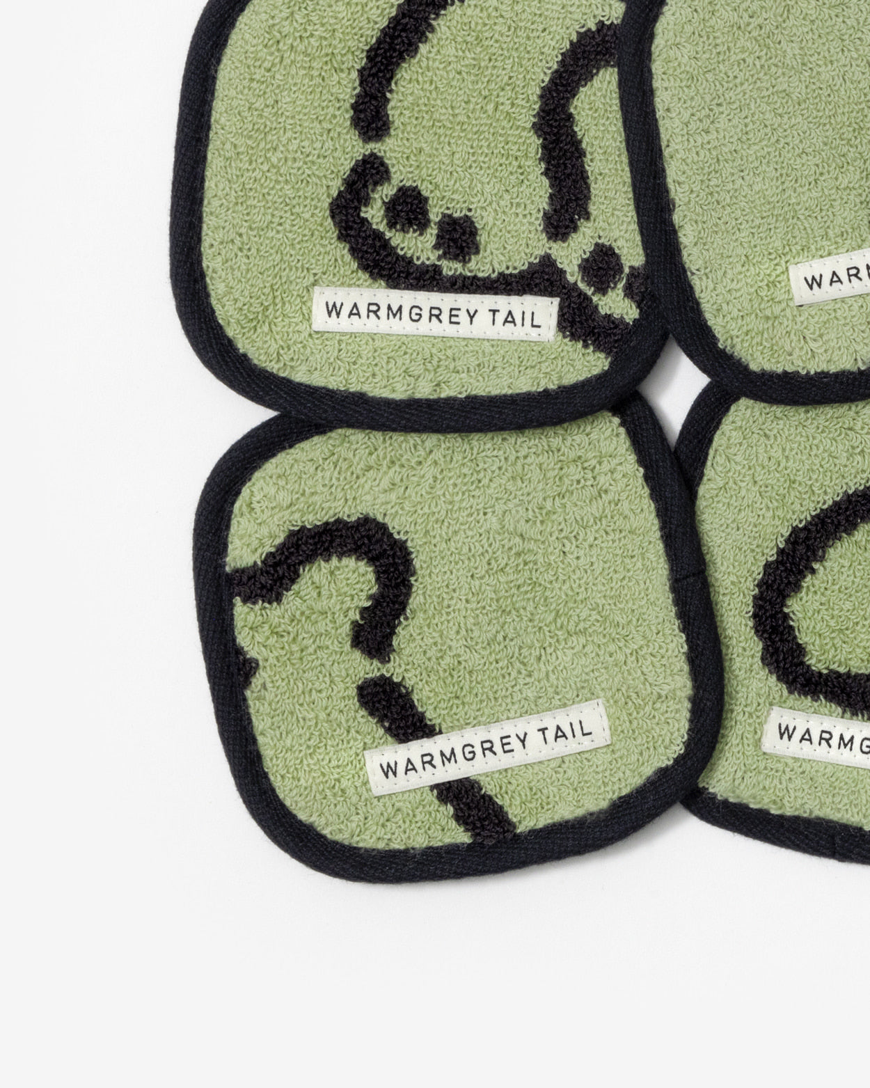 [WGT限定] ハギーベア タオルコースター - オリーブ