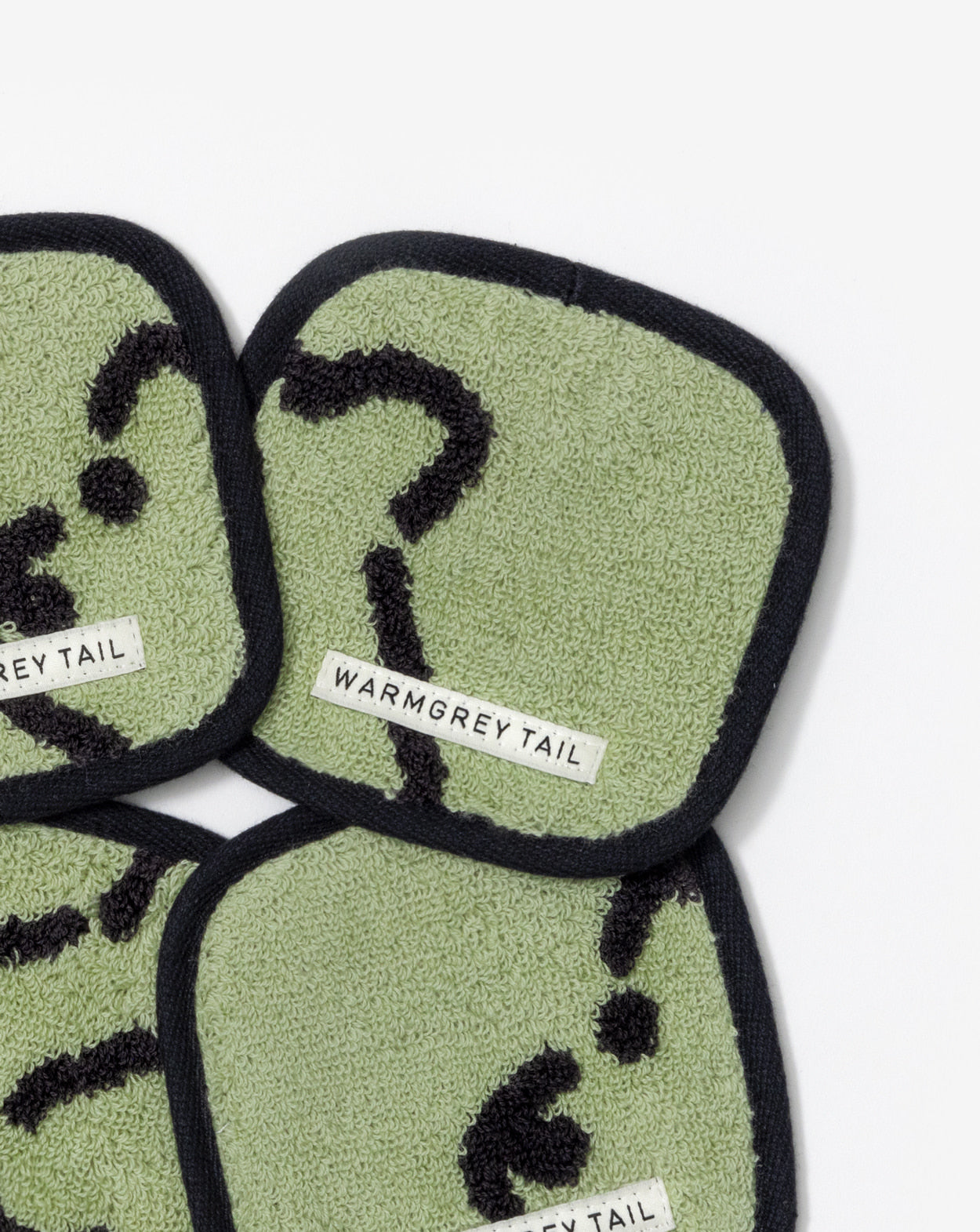 [WGT限定] ハギーベア タオルコースター - オリーブ