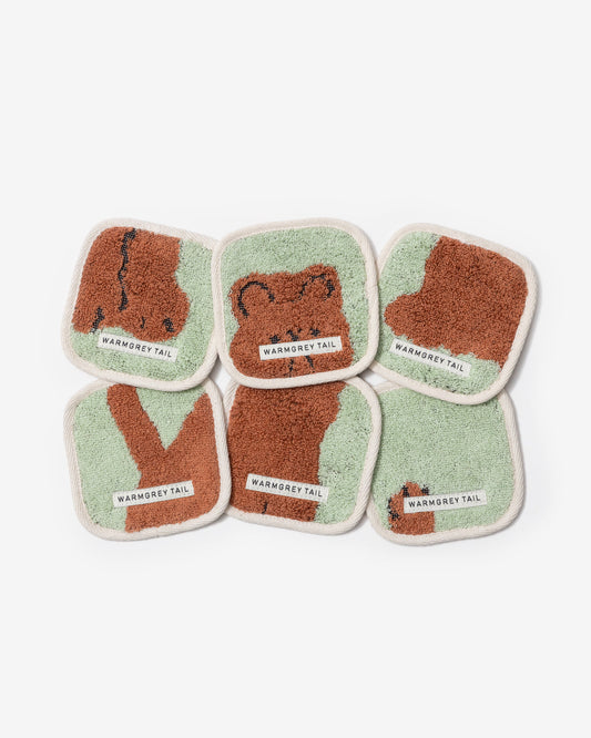 [WGT限定] ライオネス タオルコースター - ミント